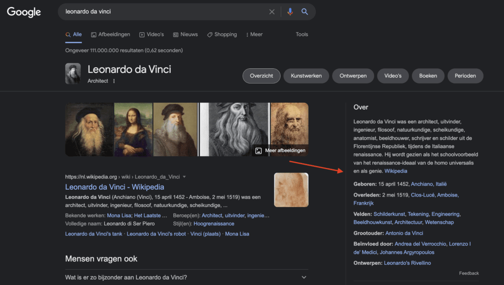zero-click-content-Da-Vinci